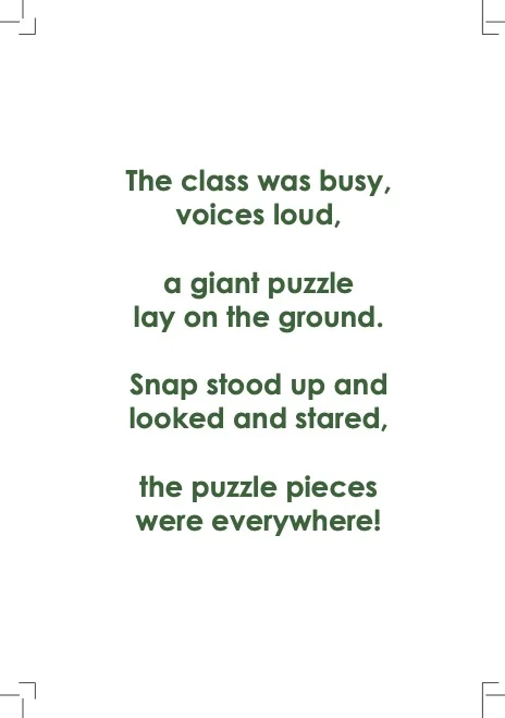 The Thinking Turtle – The Puzzle That Didn’t Fit - Back Cover