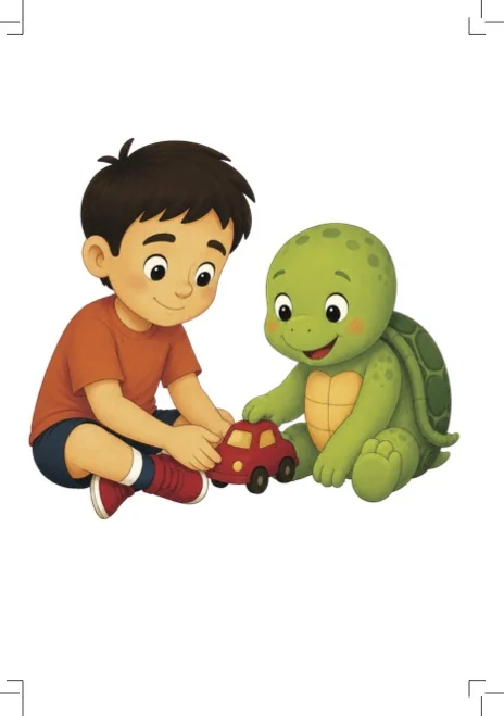 The Thoughtful Turtle – I Thought About That - Preview Spread